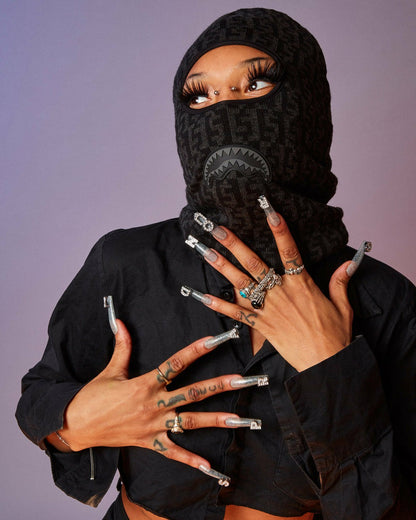 Sprayground - CASHIN CHECKS SKI MASK (GRAY)