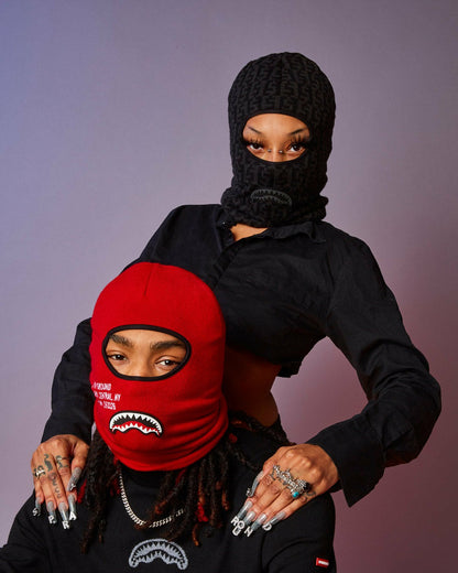 Sprayground - CASHIN CHECKS SKI MASK (GRAY)