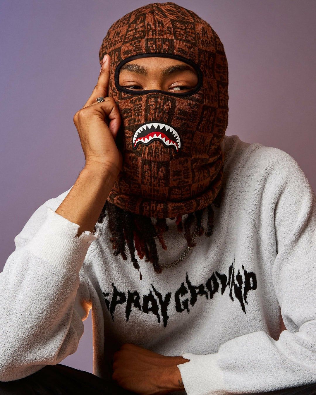 Sprayground - FRENZY SHARK SKI MASK