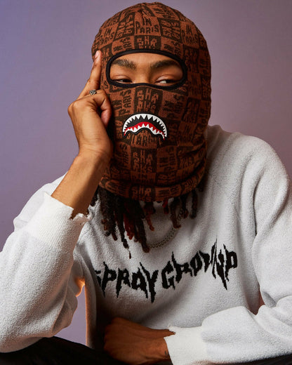 Sprayground - FRENZY SHARK SKI MASK