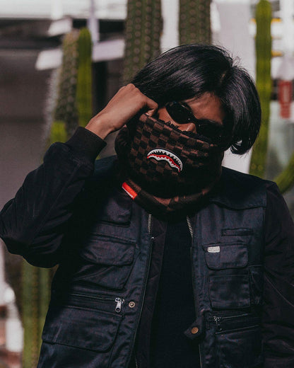 Sprayground - XTC SHARKS IN PARIS NECK WARMER