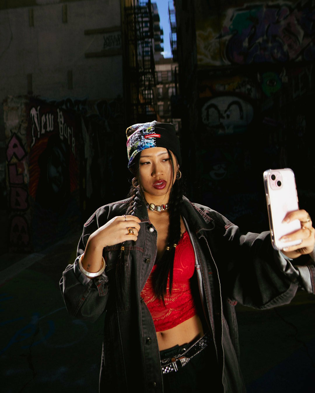 Sprayground - SPLIT GRAFF BEANIE