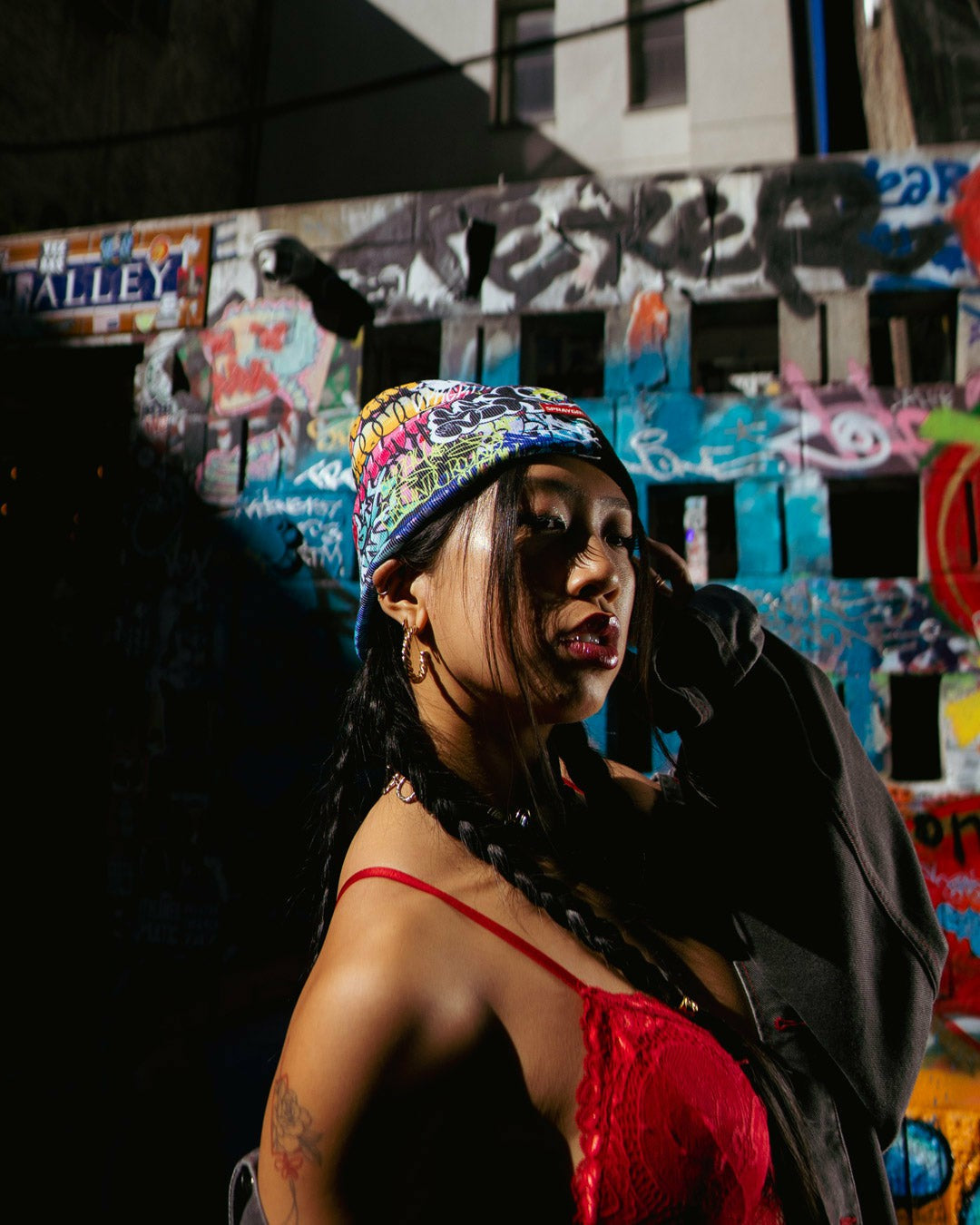 Sprayground - SPLIT GRAFF BEANIE