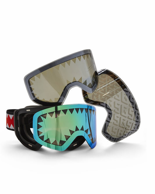 Sprayground - SKY HIGH SEEKERS ARCTIC SKI GOGGLES (3 INTERCHANGEABLE LENSES)