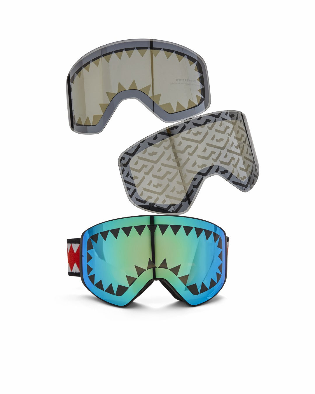 Sprayground - SKY HIGH SEEKERS ARCTIC SKI GOGGLES (3 INTERCHANGEABLE LENSES)