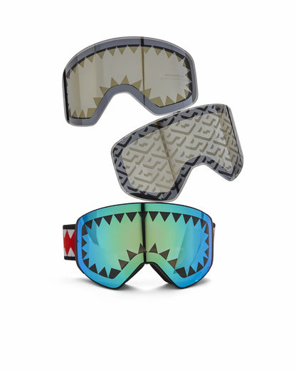 Sprayground - SKY HIGH SEEKERS ARCTIC SKI GOGGLES (3 INTERCHANGEABLE LENSES)