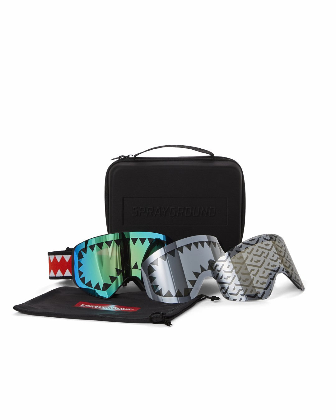Sprayground - SKY HIGH SEEKERS ARCTIC SKI GOGGLES (3 INTERCHANGEABLE LENSES)