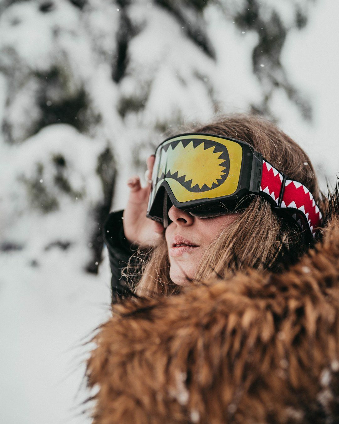Sprayground - SPRAYGROUND SHARK GOGGLES WITH 3 INTERCHANGEABLE LENS