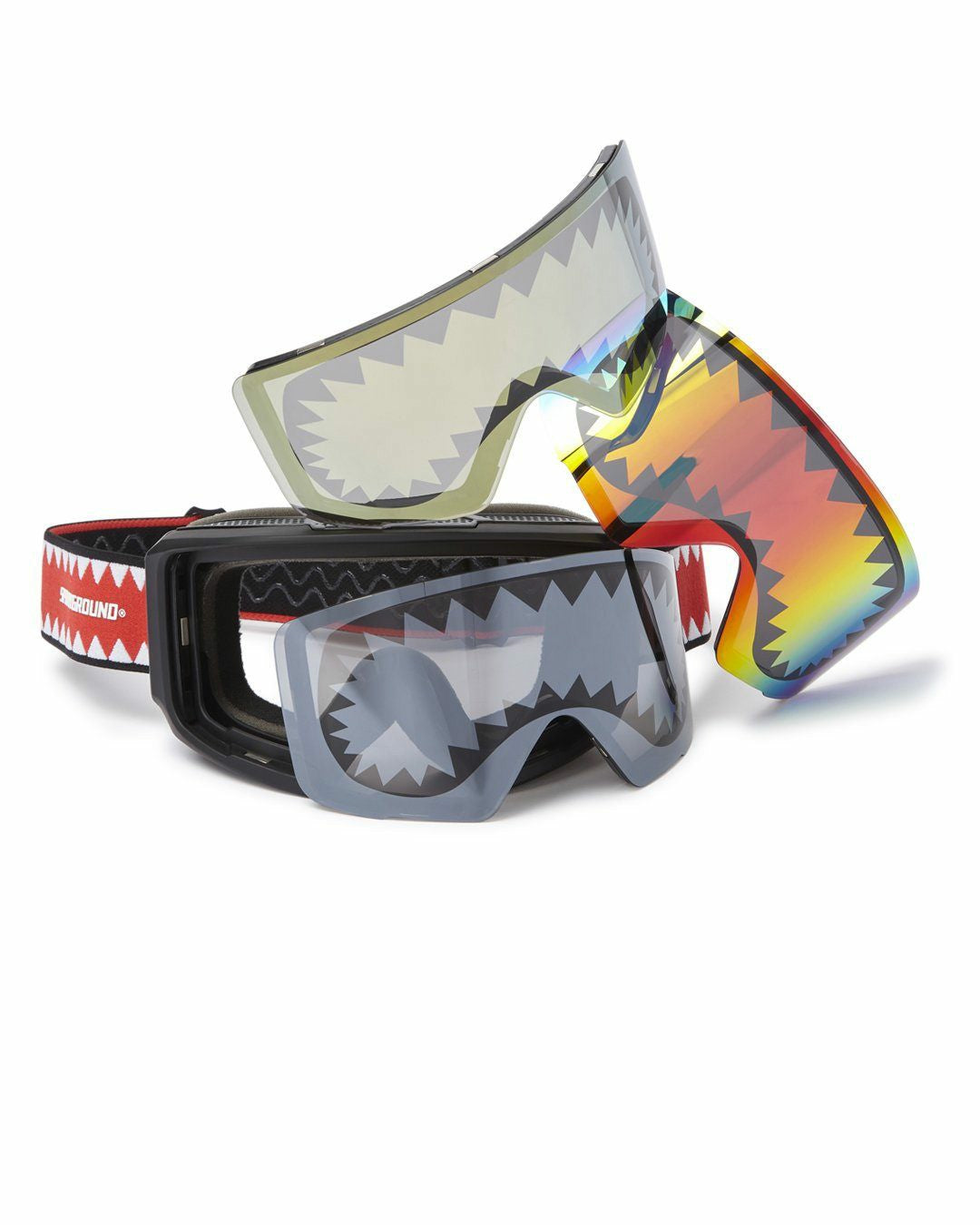 Sprayground - SPRAYGROUND SHARK GOGGLES WITH 3 INTERCHANGEABLE LENS