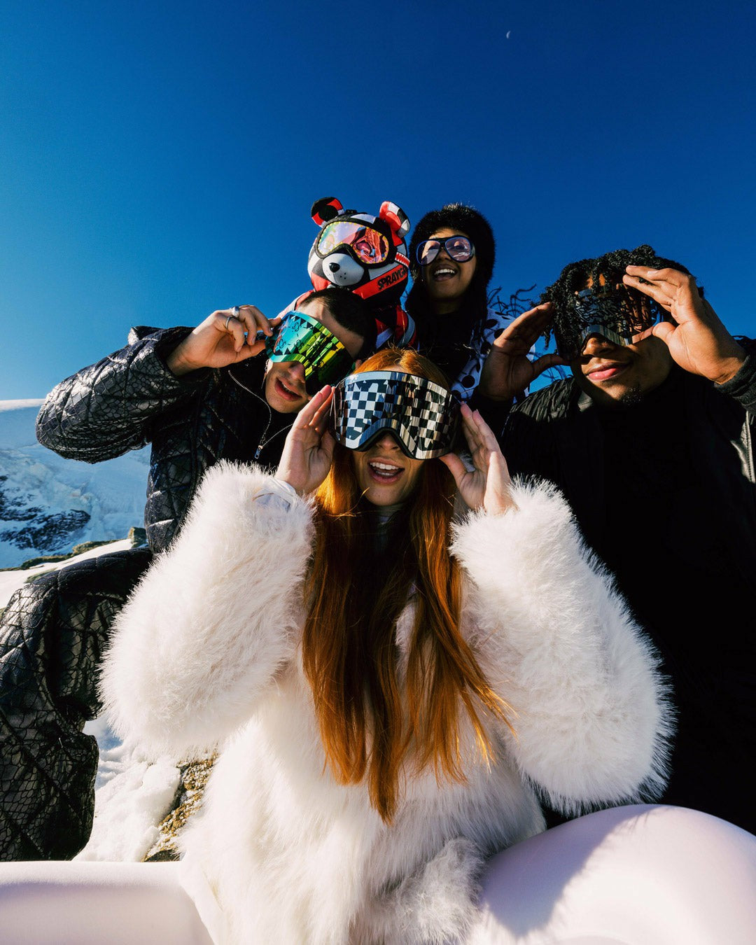 Sprayground - THE STREET MOUNTAIN SKI GOGGLES (INTERCHANGEABLE 3 LENSES)