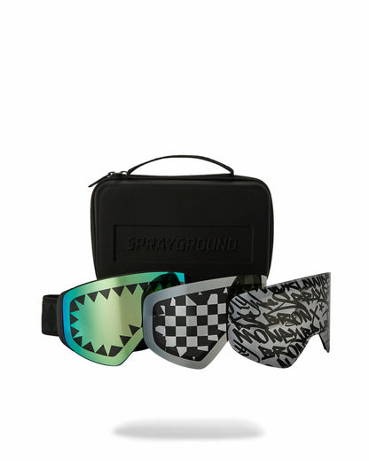 Sprayground - THE STREET MOUNTAIN SKI GOGGLES (INTERCHANGEABLE 3 LENSES)