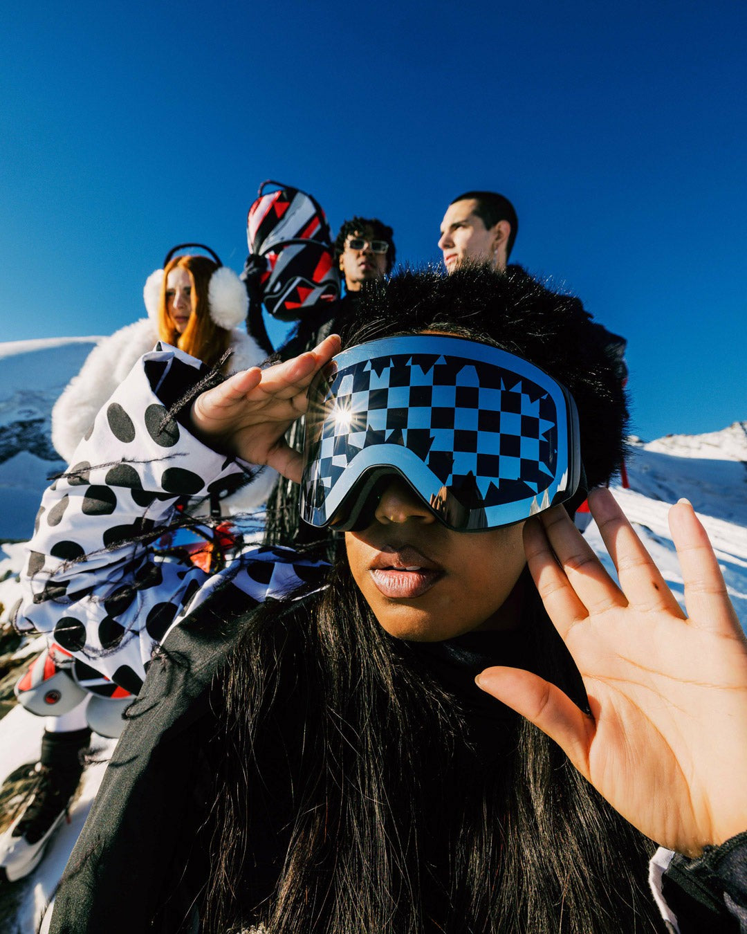 Sprayground - THE STREET MOUNTAIN SKI GOGGLES (INTERCHANGEABLE 3 LENSES)