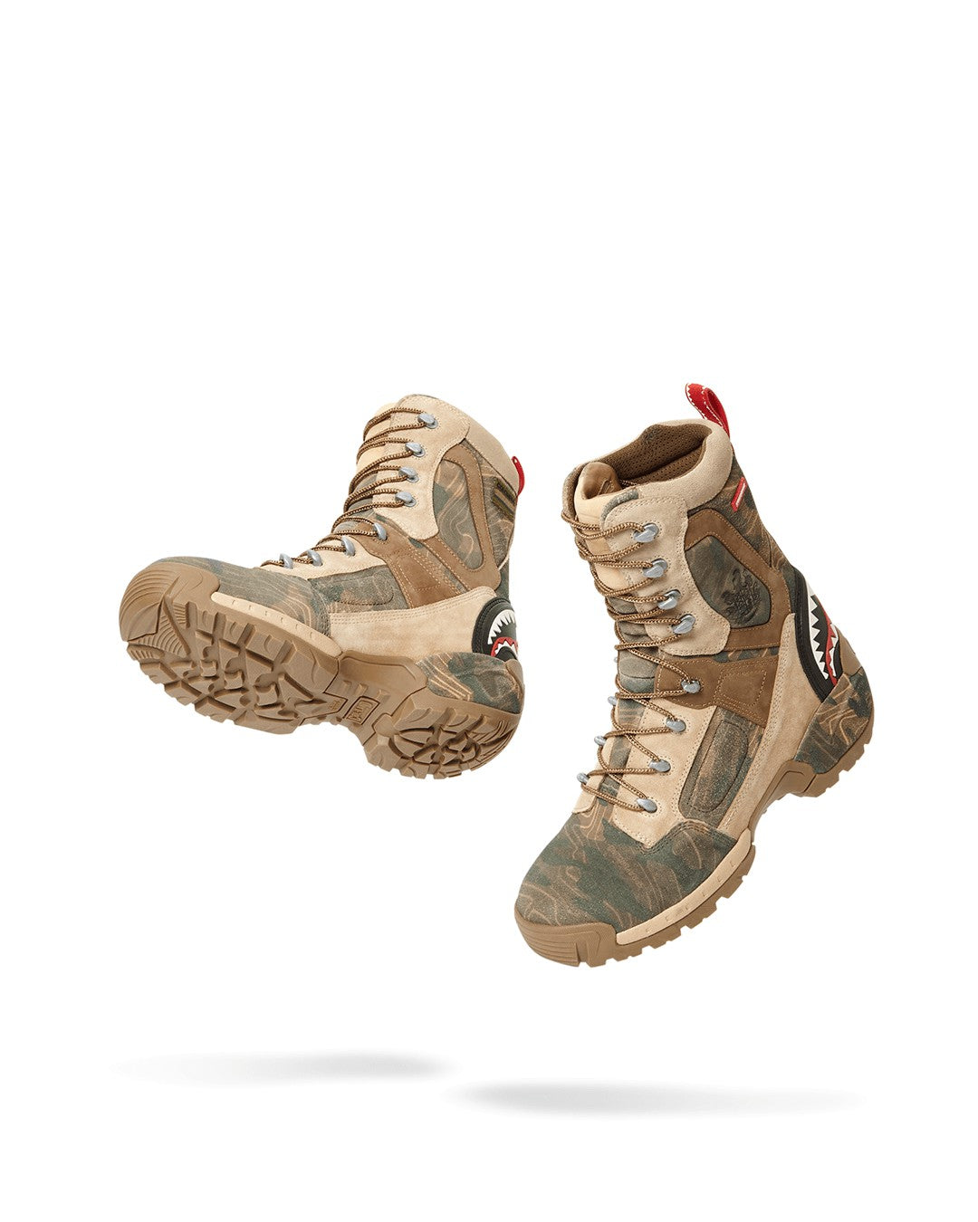 Sprayground - CAMO TERRAIN FUERZA COBRA PARATROOPER BOOTS - MADE IN COLOMBIA NUMBERE