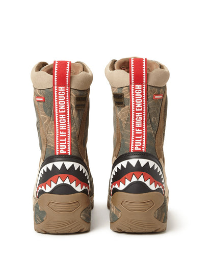 Sprayground - CAMO TERRAIN FUERZA COBRA PARATROOPER BOOTS - MADE IN COLOMBIA NUMBERE