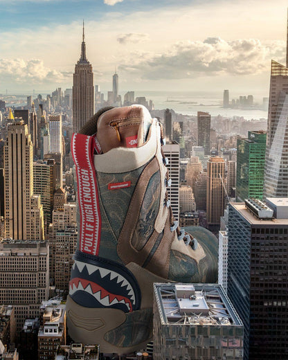 Sprayground - CAMO TERRAIN FUERZA COBRA PARATROOPER BOOTS - MADE IN COLOMBIA NUMBERE