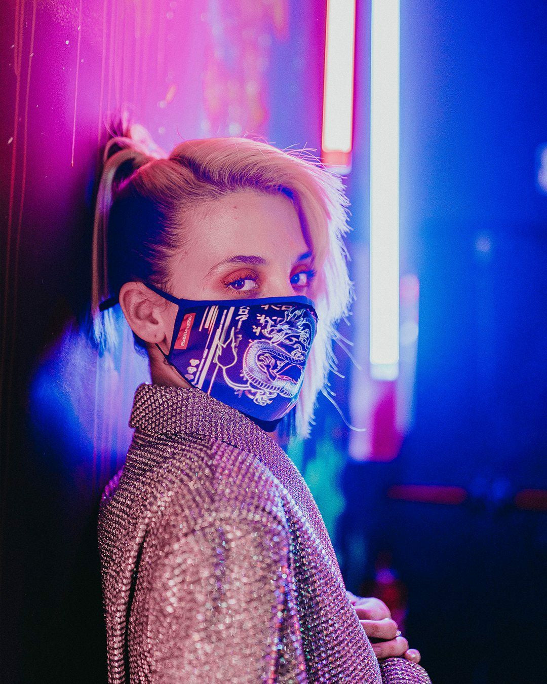 Sprayground - ナイトドラゴン (NITE DRAGON) FACE MASK