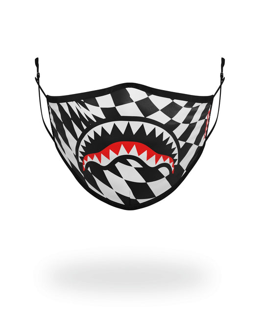 Sprayground - TRIPPY CHECK FACE MASK