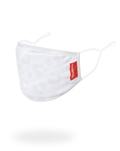 Sprayground - SNOW LEOPARD POLYESTER FACE MASK