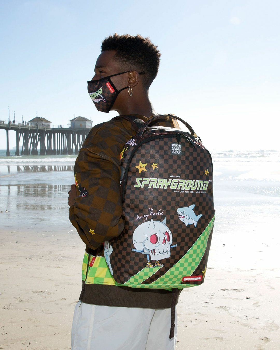 Sprayground - WTF MISFIT FACE MASK