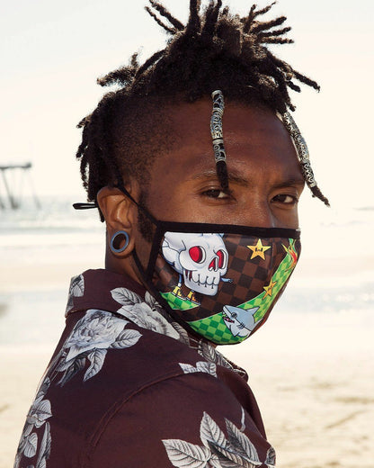 Sprayground - WTF THUNDER SHARK FACE MASK
