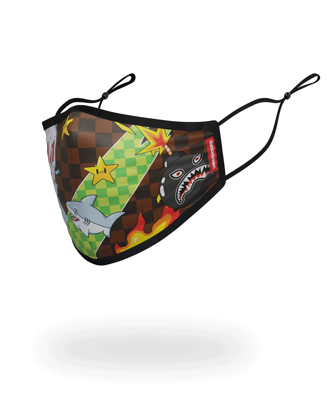 Sprayground - WTF THUNDER SHARK FACE MASK