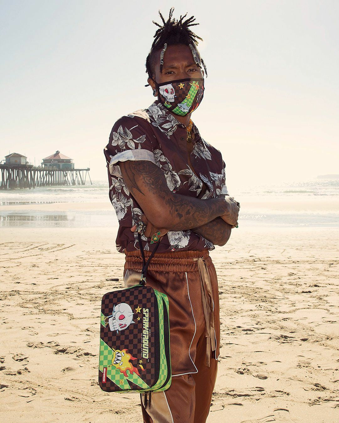 Sprayground - WTF THUNDER SHARK FACE MASK