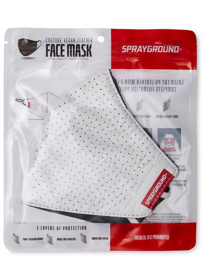 Sprayground - SHARKS OF THE WORLD VEGAN LEATHER FACE MASK