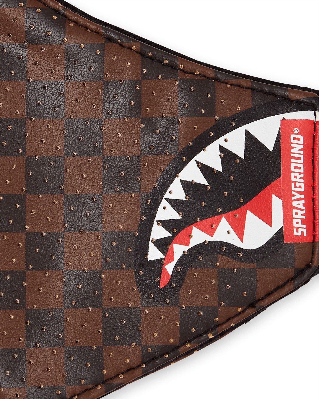 Sprayground - SHARKS IN PARIS VEGAN LEATHER FACE MASK