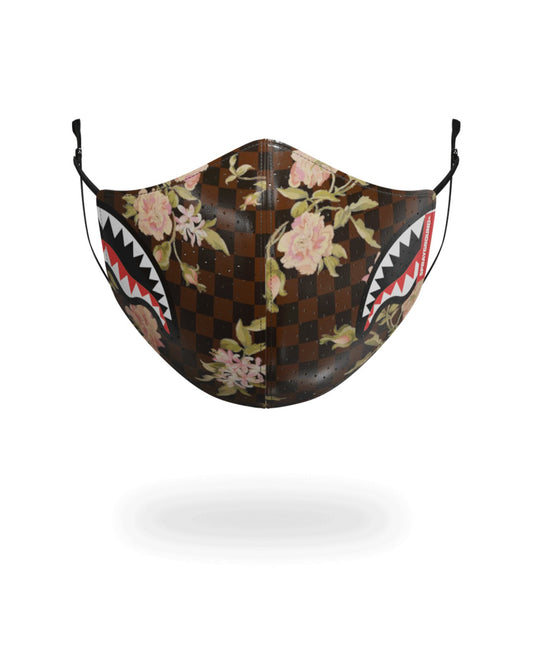 Sprayground - SHARKFLOWER VEGAN LEATHER FACE MASK