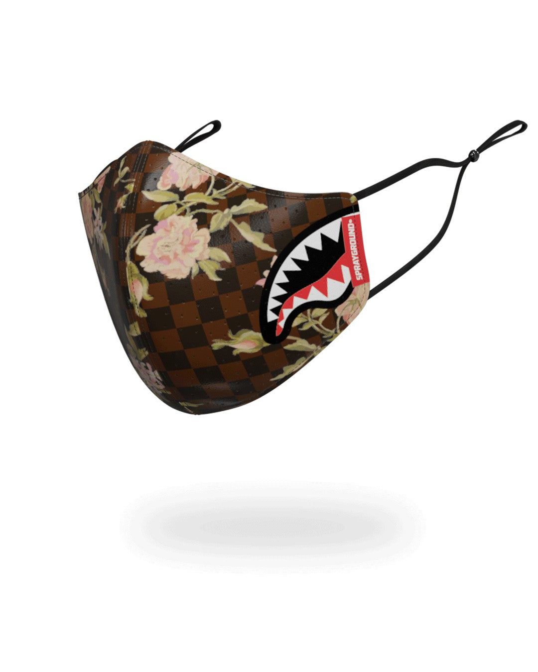 Sprayground - SHARKFLOWER VEGAN LEATHER FACE MASK