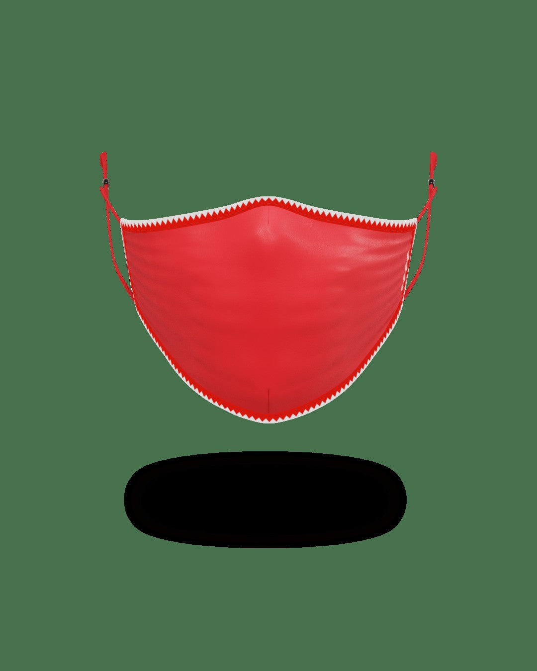 Sprayground - ADULT VERTICAL SHARK (RED) FORM-FITTING FACE MASK