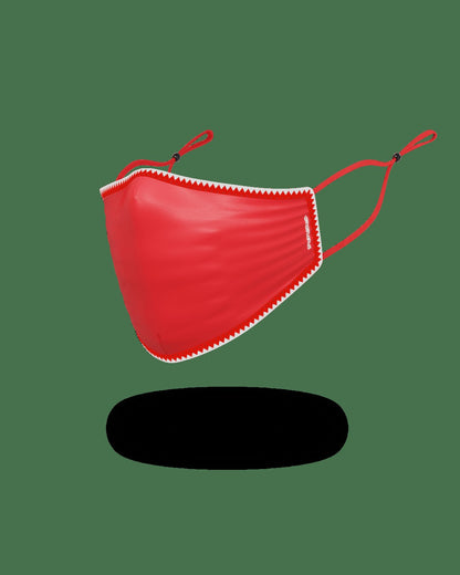 Sprayground - ADULT VERTICAL SHARK (RED) FORM-FITTING FACE MASK