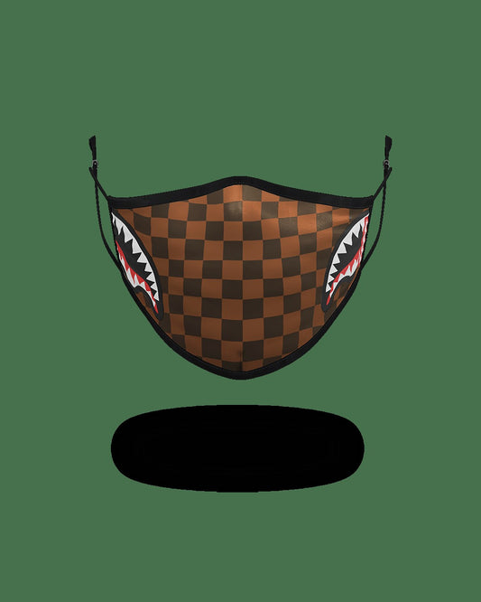 Sprayground - ADULT SHARKS IN PARIS (SIDE SHARK) FORM-FITTING FACE MASK