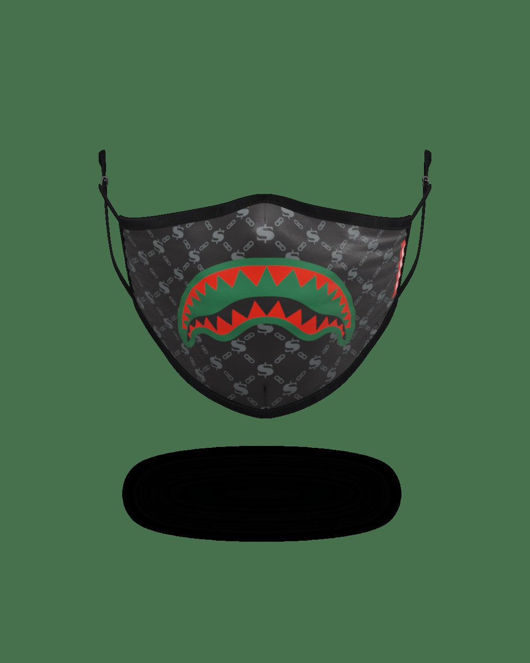Sprayground - ADULT SPUCCI (BLACK) FORM-FITTING FACE MASK