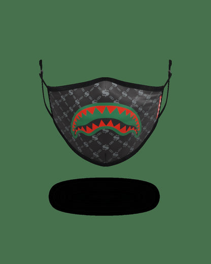 Sprayground - ADULT SPUCCI (BLACK) FORM-FITTING FACE MASK