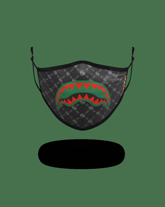 Sprayground - ADULT SPUCCI (BLACK) FORM-FITTING FACE MASK