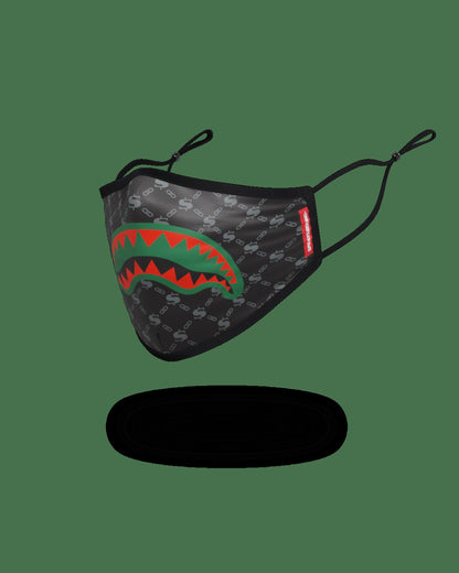 Sprayground - ADULT SPUCCI (BLACK) FORM-FITTING FACE MASK