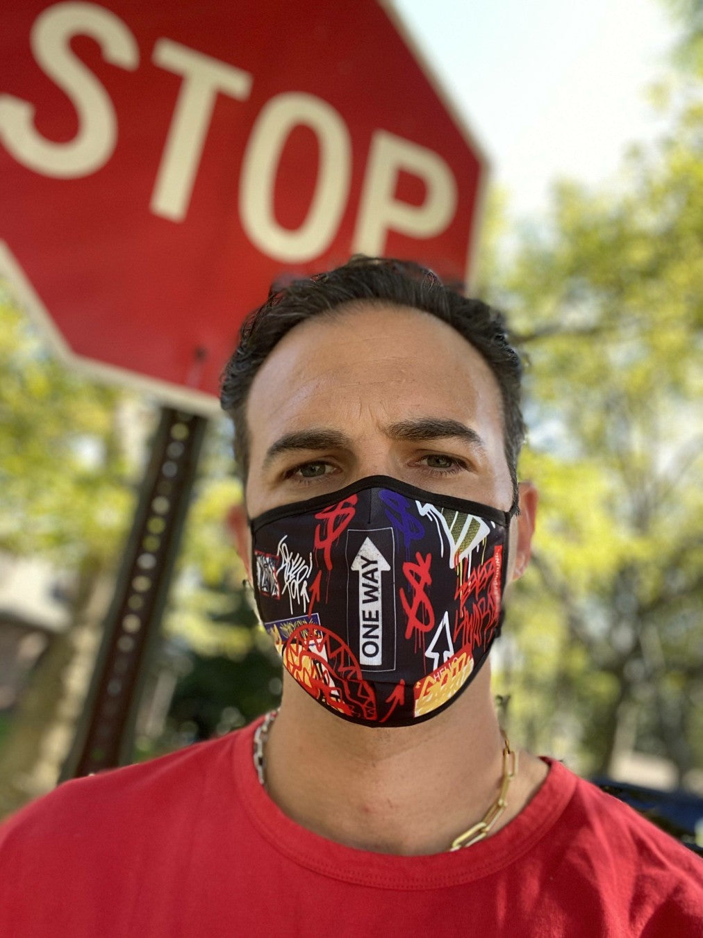 Sprayground - ADULT ONE WAY FORM-FITTING FACE MASK
