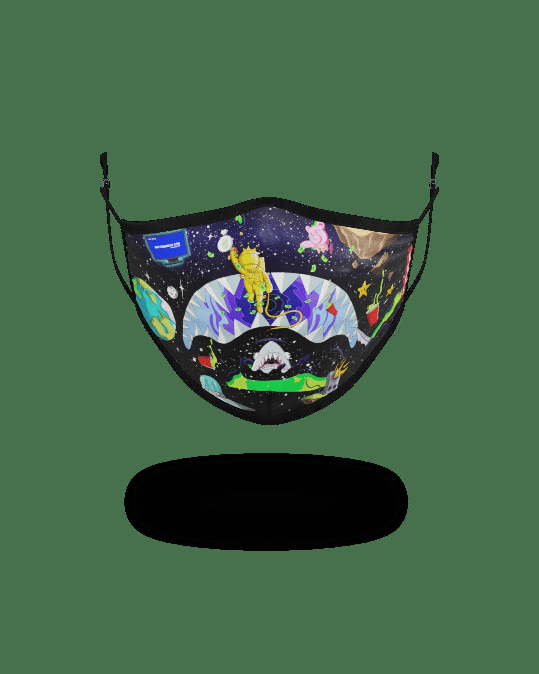 Sprayground - ADULT ASTRO PARTY FORM-FITTING FACE MASK
