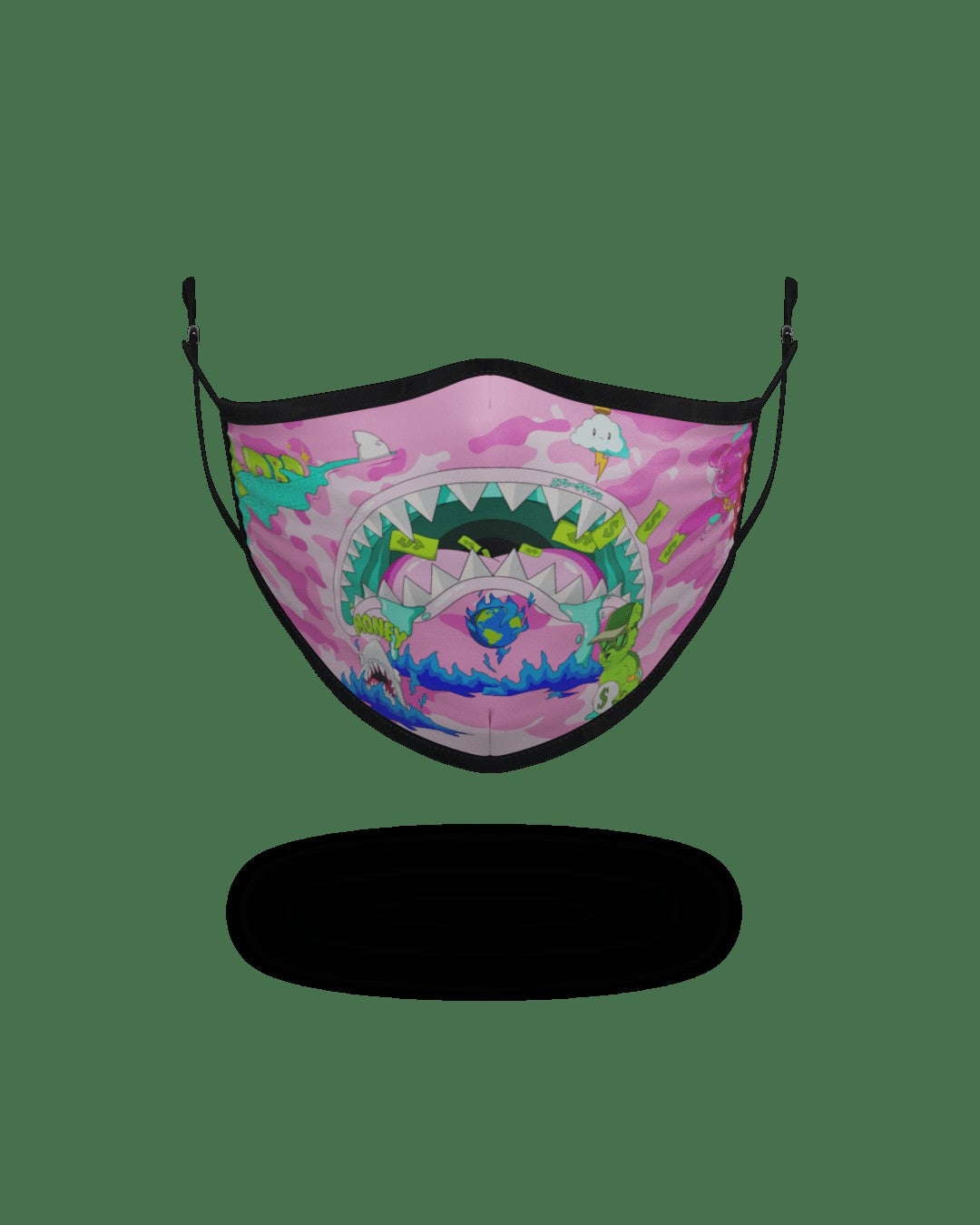 Sprayground - ADULT DBD LAND FORM-FITTING FACE MASK