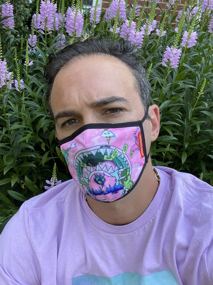 Sprayground - ADULT DBD LAND FORM-FITTING FACE MASK