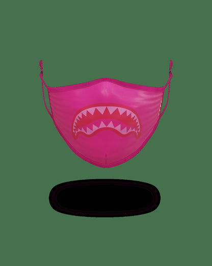 Sprayground - ADULT PINK SHARK FORM-FITTING FACE MASK