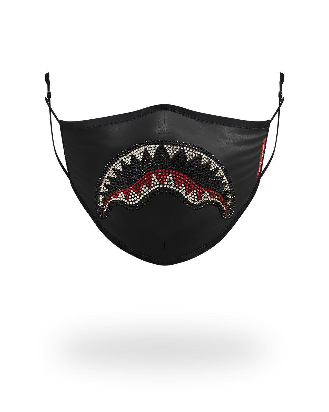 Sprayground - ADULT TRINITY SHARK FORM FITTING FACE MASK