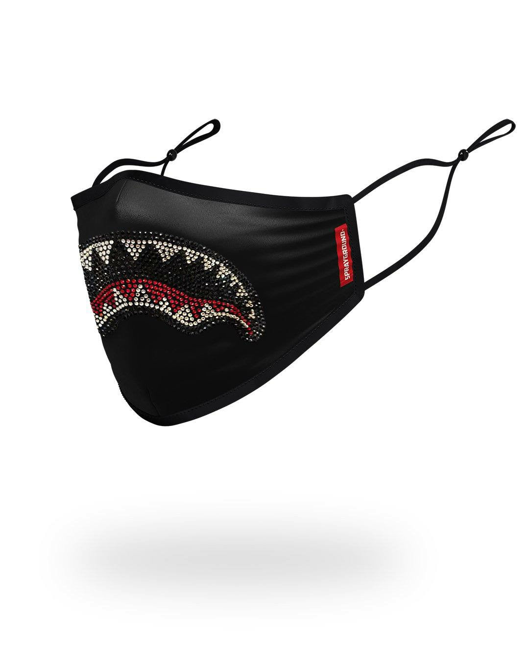 Sprayground - ADULT TRINITY SHARK FORM FITTING FACE MASK