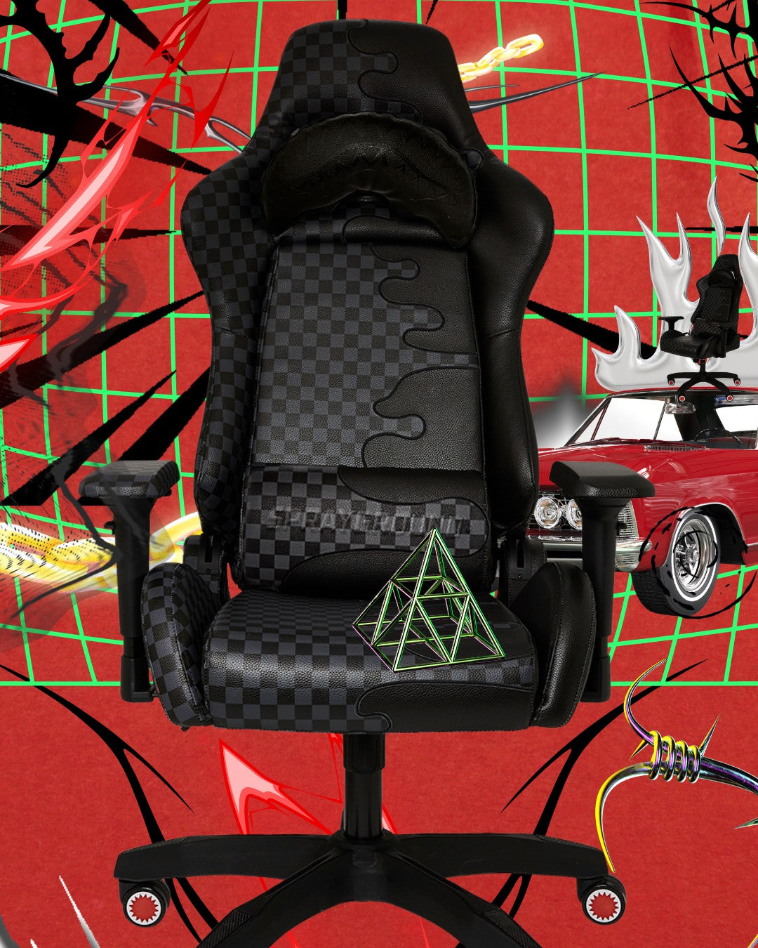 Sprayground - SPEED SHARK SIDE SWIPE GAMING CHAIR