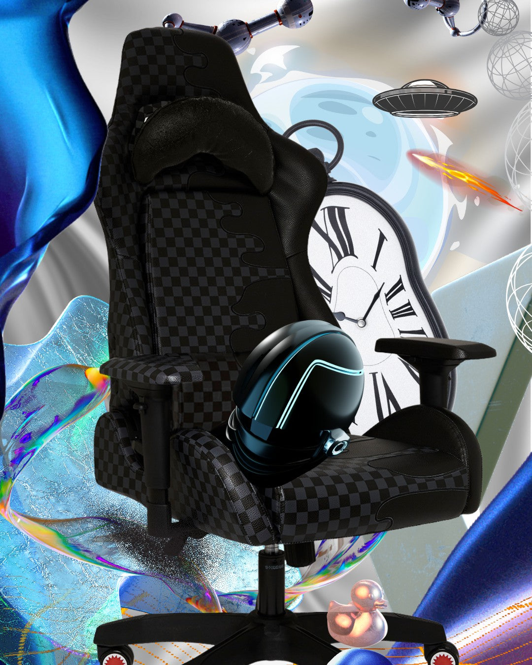 Sprayground - SPEED SHARK SIDE SWIPE GAMING CHAIR
