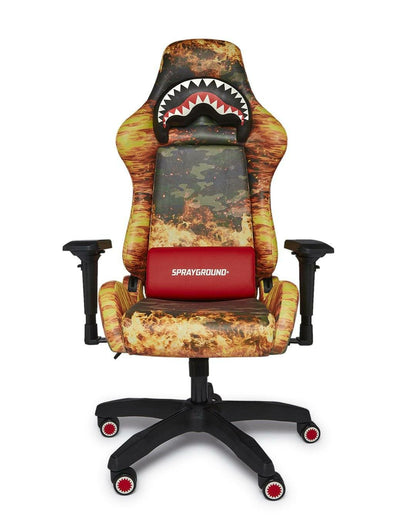 Sprayground - FIRE CAMO GAMING CHAIR - SUPER RARE