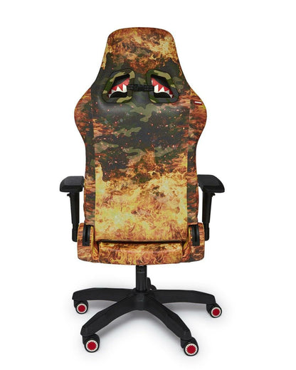 Sprayground - FIRE CAMO GAMING CHAIR - SUPER RARE