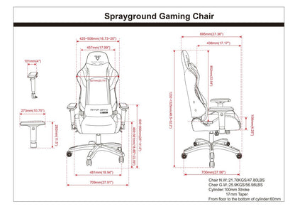 Sprayground - CHECK MONEY GAMING CHAIR - SUPER RARE