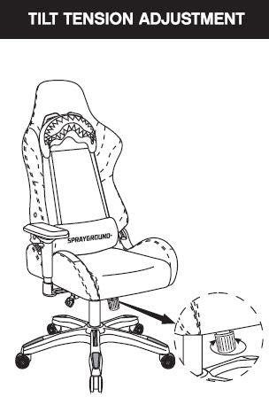 Sprayground - CHECK MONEY GAMING CHAIR - SUPER RARE